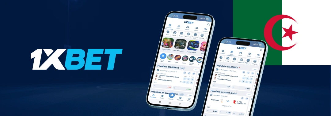 1xBet Algerie Version Mobile